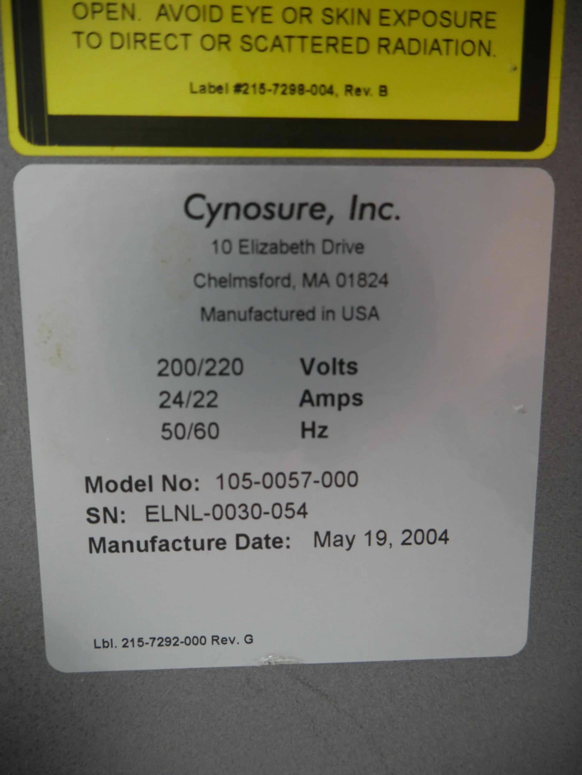 2004 Cynosure Elite ELNL - image 6