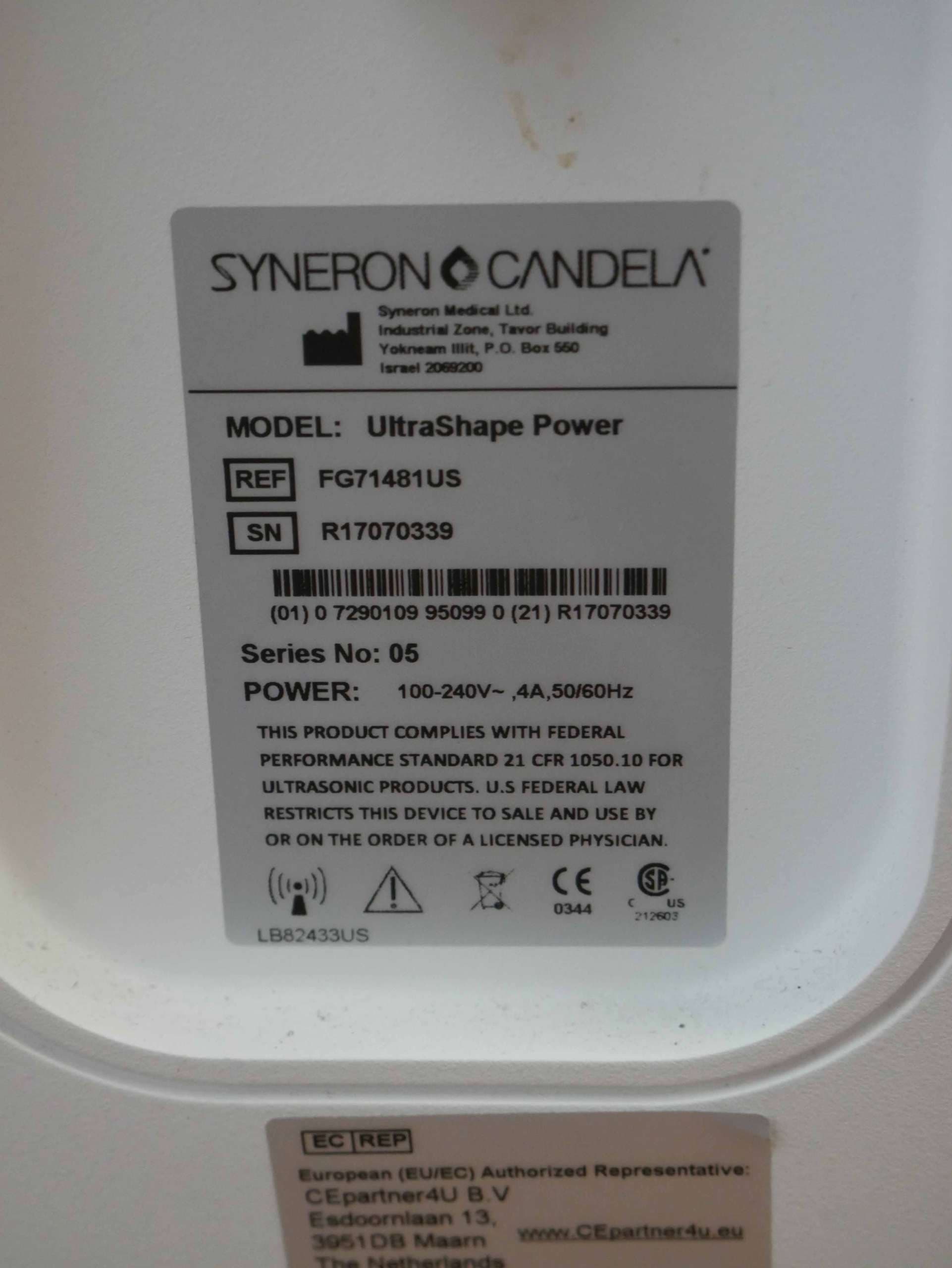 2017 Syneron Candela Ultrashape Power - image 11