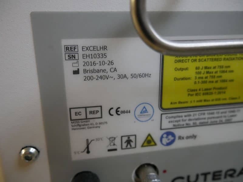 2016 Cutera Excel HR - image 7
