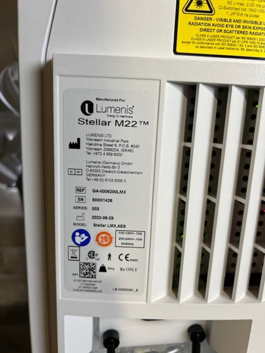 2022 Lumenis Stellar M22 - image 18