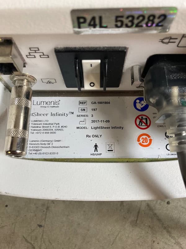 2017 Lumenis Lightsheer Infinity - image 10