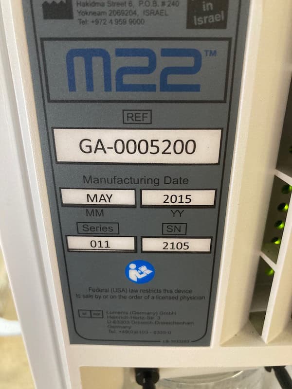 2015 Used Lumenis M22 Laser for Sale | The Laser Agent - image 9