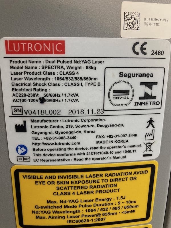 2018 Lutronic Spectra - image 8