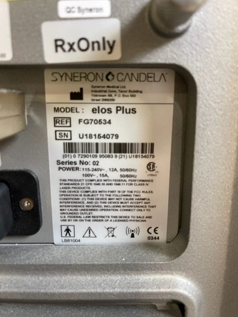 2018 Syneron Candela Elos Plus - image 15