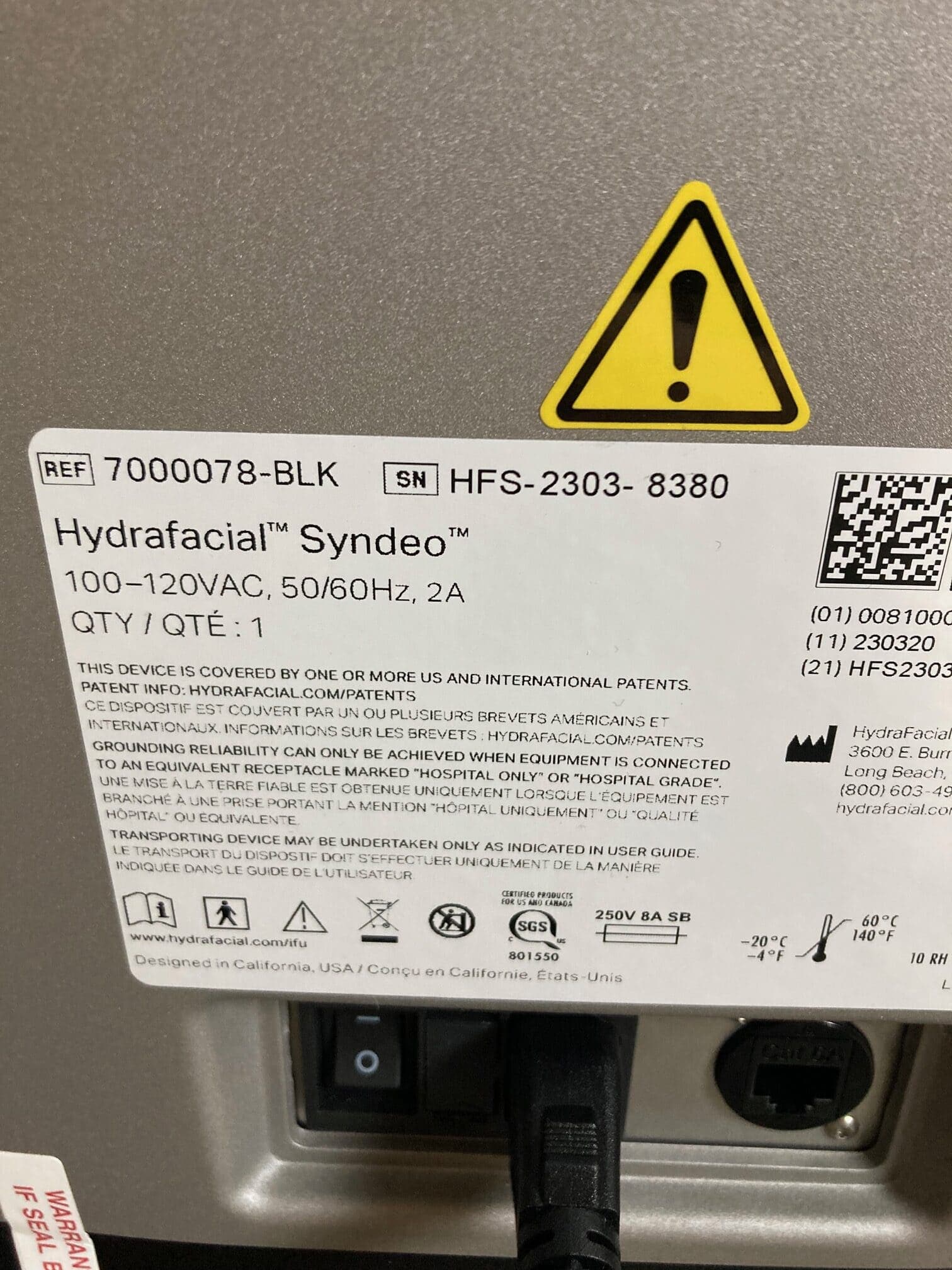 2023 Hydrafacial Syndeo - image 13