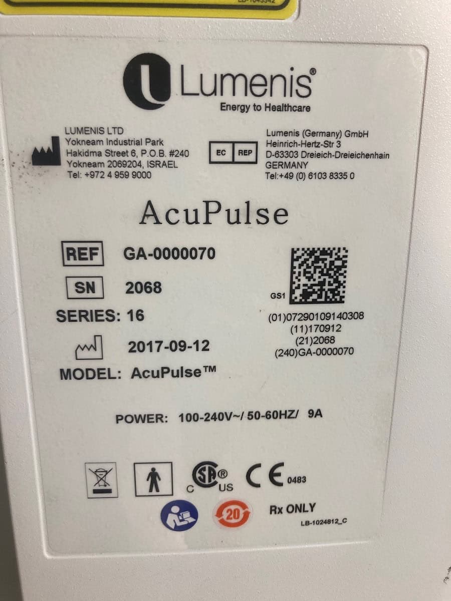 2017 Lumenis Acupulse - image 9