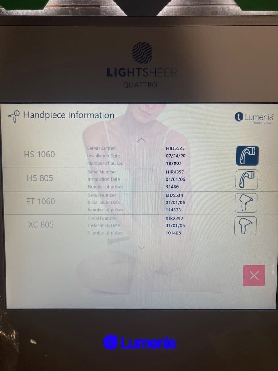 2019 Lumenis Lightsheer Quattro - image 5