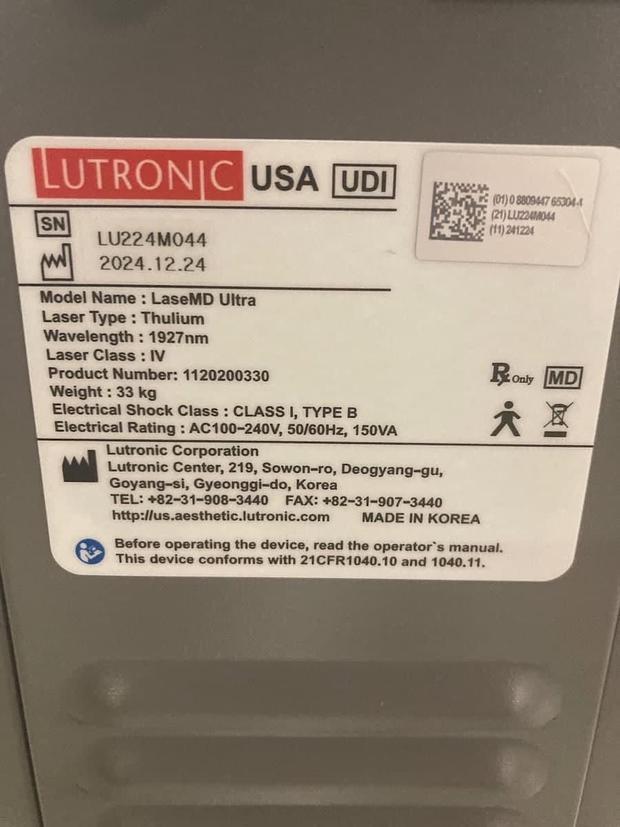 2024 Lutronic LaseMD Ultra - image 8
